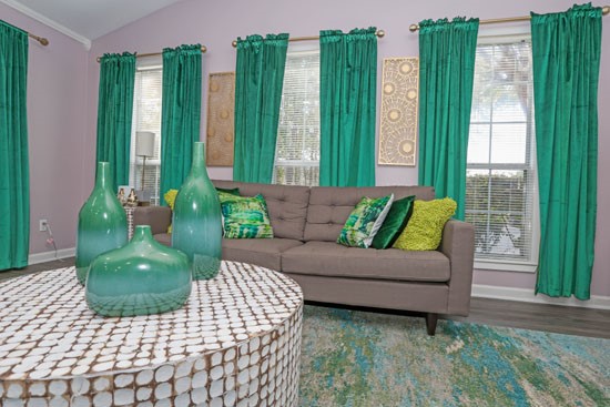 The Marq Apartments Clubhouse living room